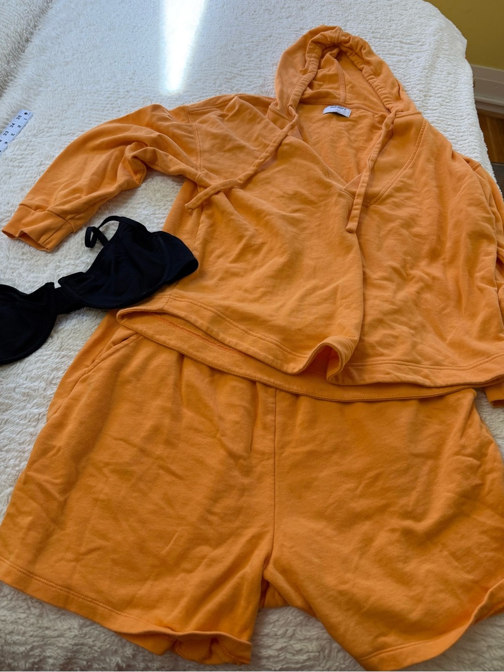 Old Navy Oversized Socomfy set + textured bikini top